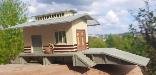 Kibri fertig modell - fertig,
