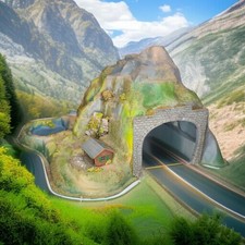 EISENBAHN-TUNNEL SPUR H0