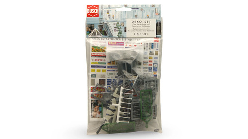 Busch 1131 deko set - busch, deko-set