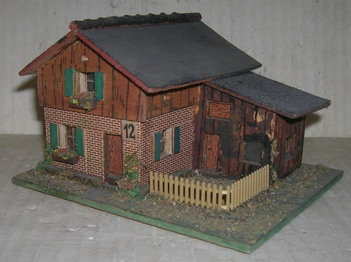 Altes holz haus - altes,