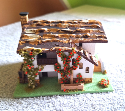 Wohnhaus holz pappe rs - holz,
