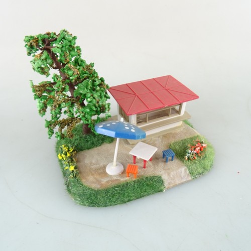 Vaupe plastik diorama - plastik, kiosk